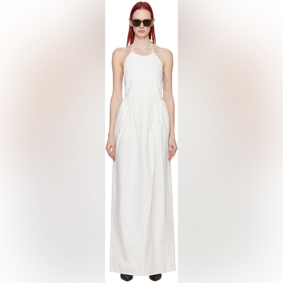 MaxMara Dresses & Skirts - MAX MARA $1890 White Europa Maxi Dress Sz 12